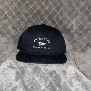 Primitive Skateboarding SnapBack • Black/White•